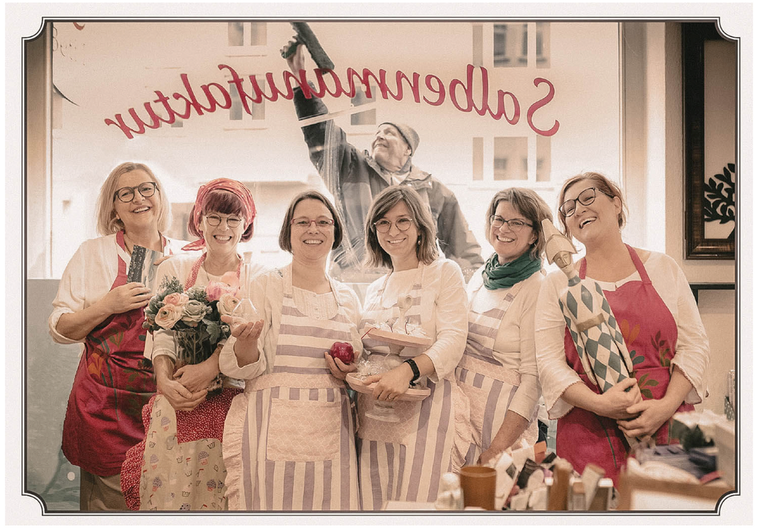 Das Team der Beti Lue Salbenmanufaktur – Naturkosmetik handgemacht bei VomKaff