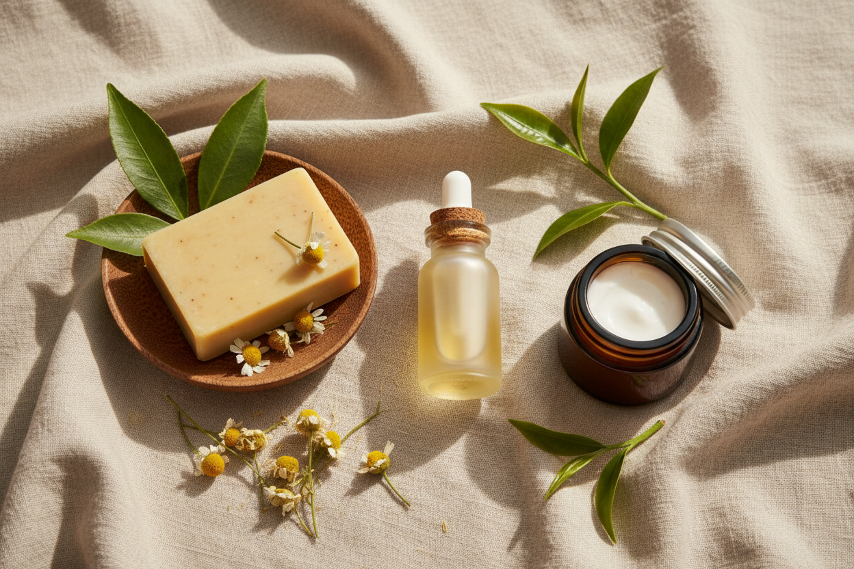 Naturkosmetik für unreine Haut: Was wirklich hilft