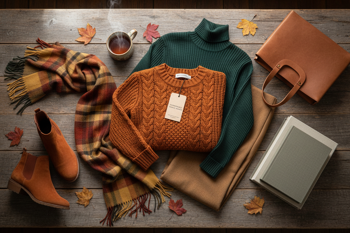 Herbst Essentials – KI-generiertes Bild