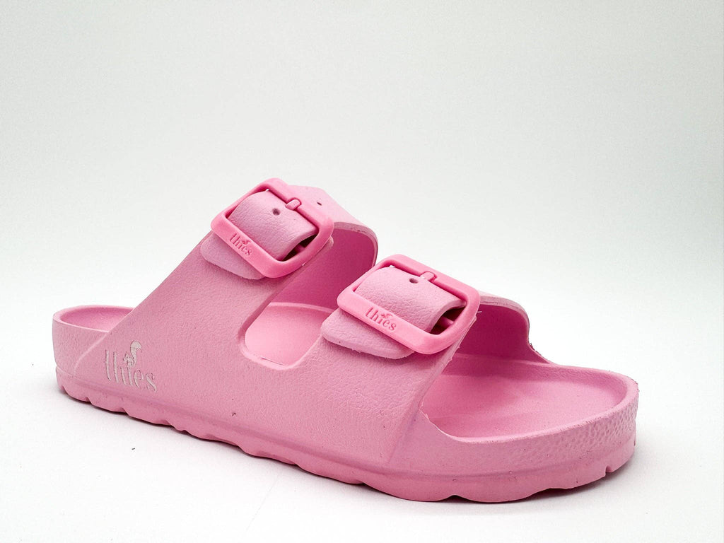 Thies 1856 ® Ecofoam vegane Sandale Flamingo