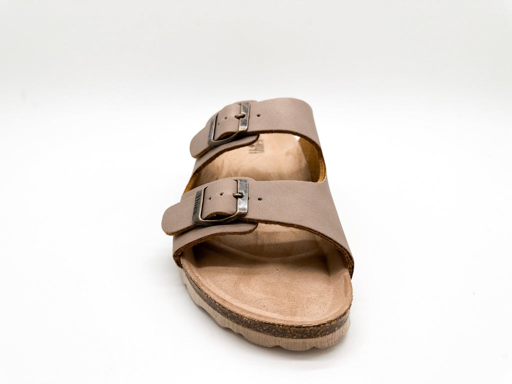 Thies 1856 ® Eco Bio vegane Sandalen in Elefantengrau
