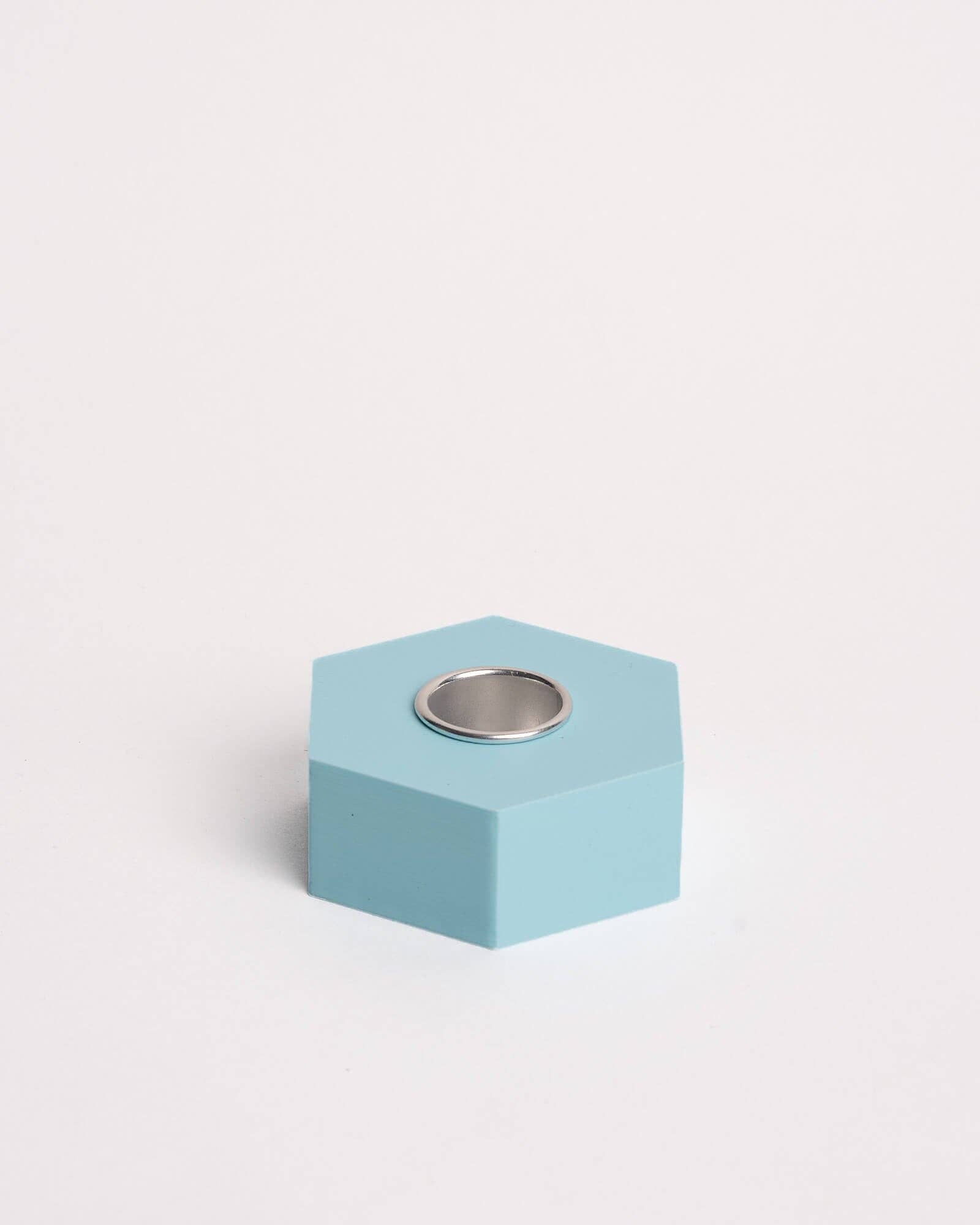 ANIS BASE Kerzenhalter – Farbe light blue | VomKaff