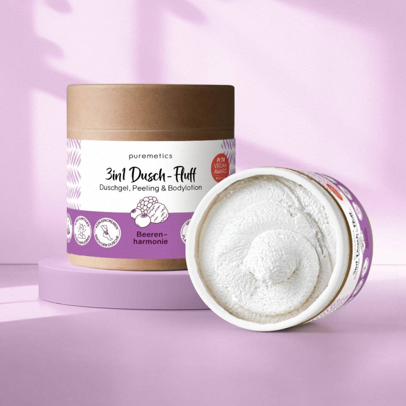 3in1 Dusch-Fluff 'Beerenharmonie'