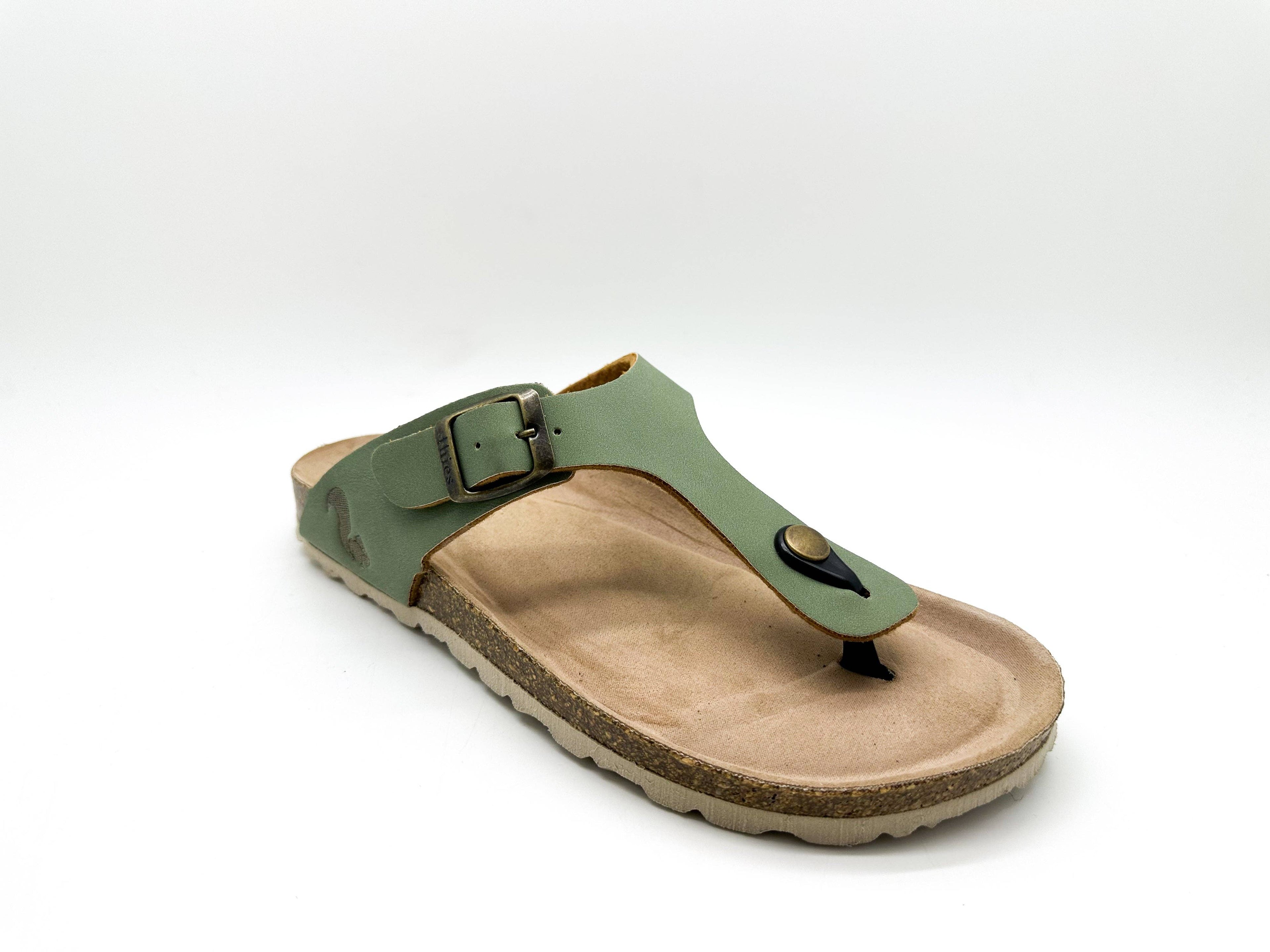 Thies 1856 ® Eco Bio Zehentrenner vegan Basilikum
