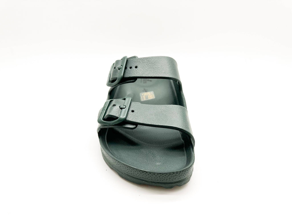 Thies 1856 ® Ecofoam Sandale vegan waldgrün