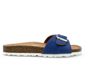 Thies 1856 ® Eco Bio Riemensandale vegan blau