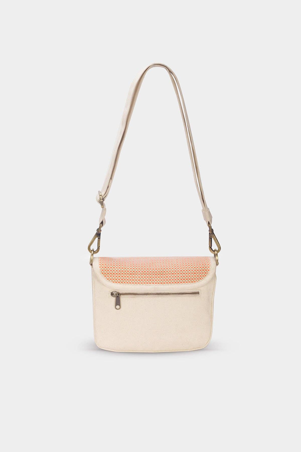 Tasche Margault Geflecht Koralle