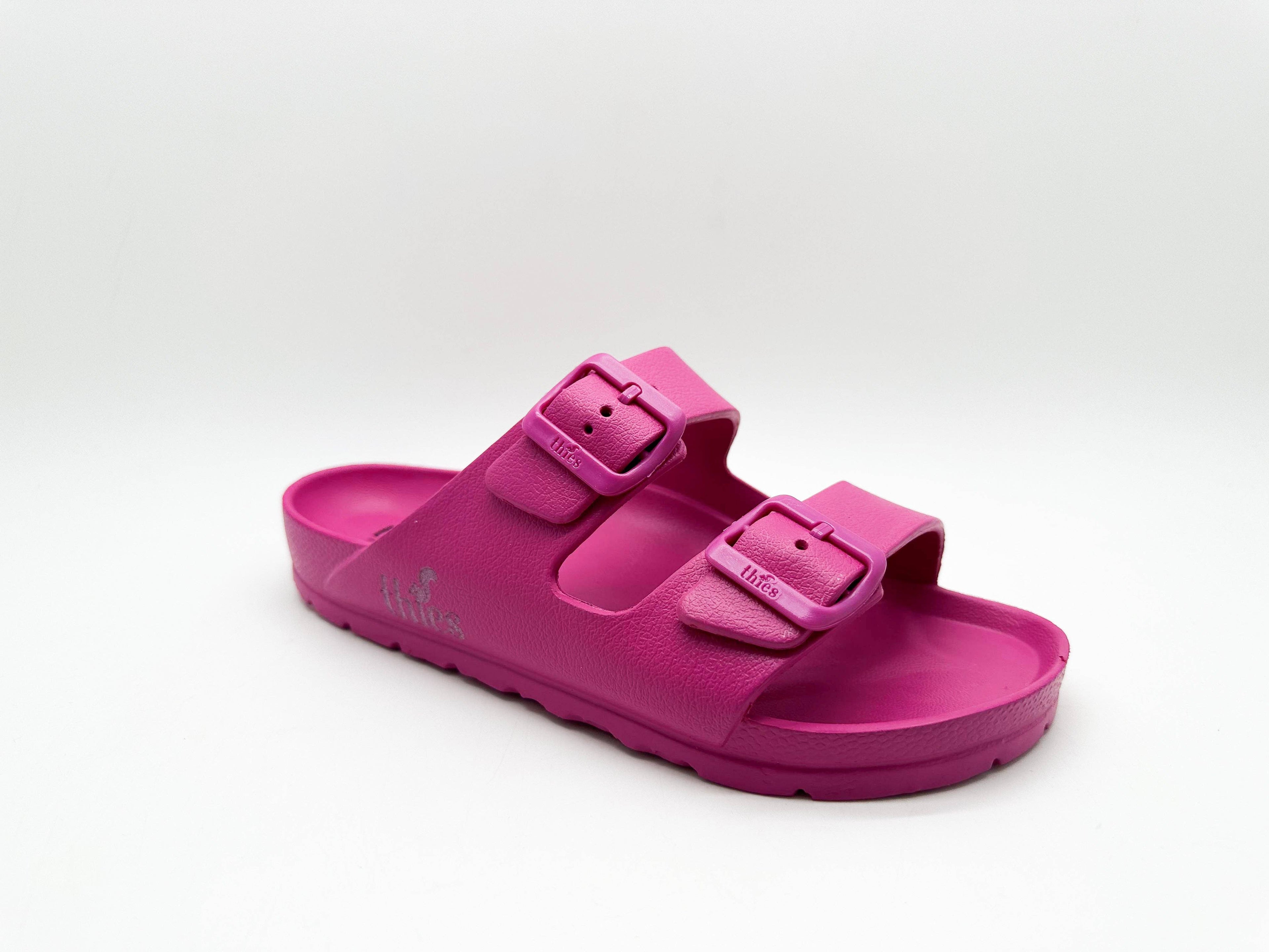 Thies 1856 ® Ecofoam vegane Sandale in orchidee-pink