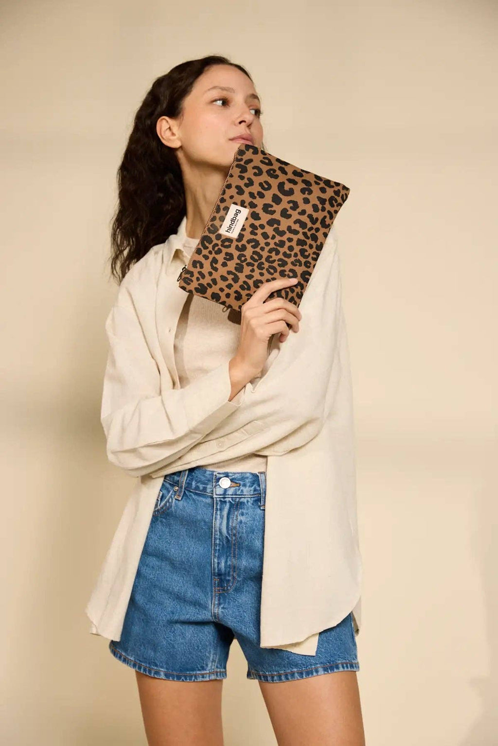 Täschchen Ema Leopard zimtfarben