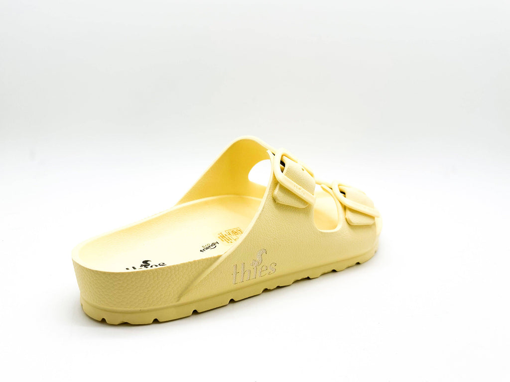 Thies 1856 ® Ecofoam vegane Sandale Lemon Sorbet