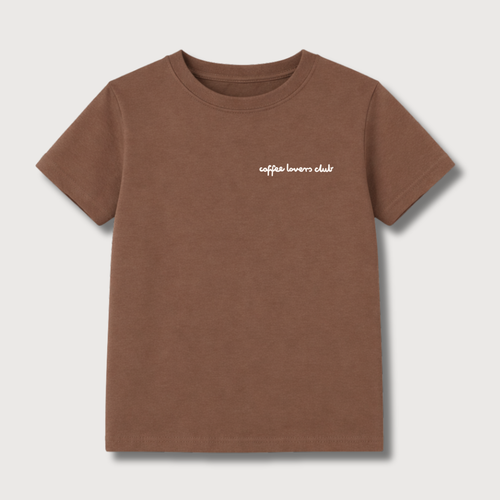 Detailansicht: Big Coffee Lover T-Shirt mit Humor-Print, fair produziert, weicher Baumwollmix