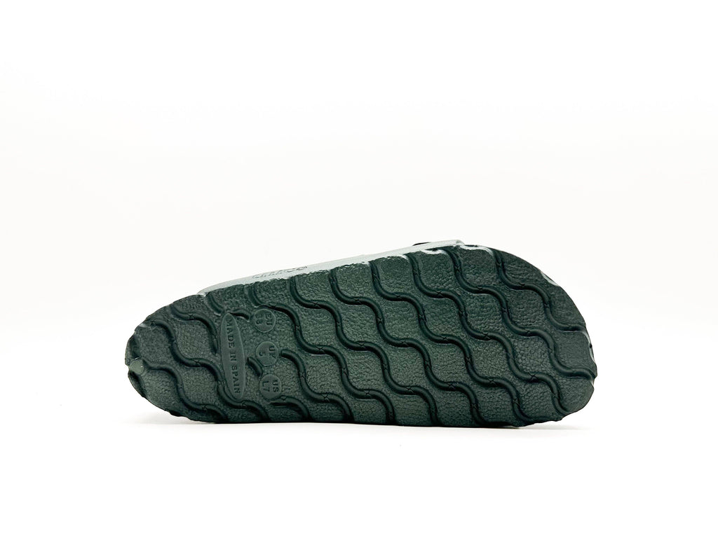 Thies 1856 ® Ecofoam Sandale vegan waldgrün