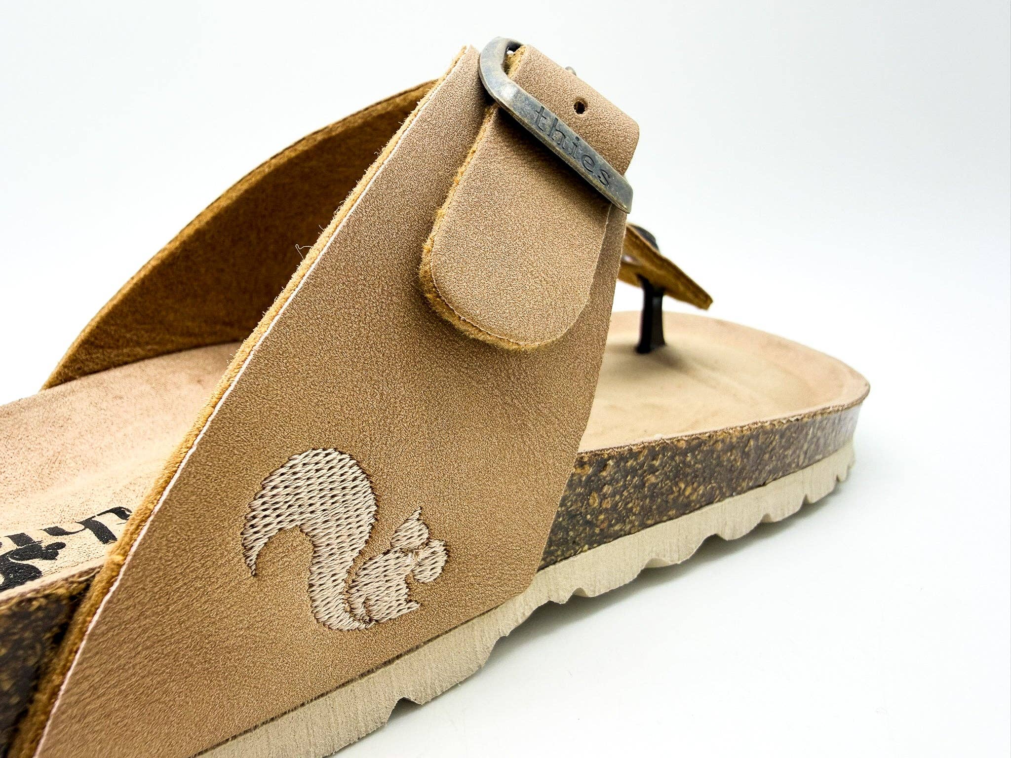 Thies 1856 ® Eco Bio Zehensandale vegan Cashew