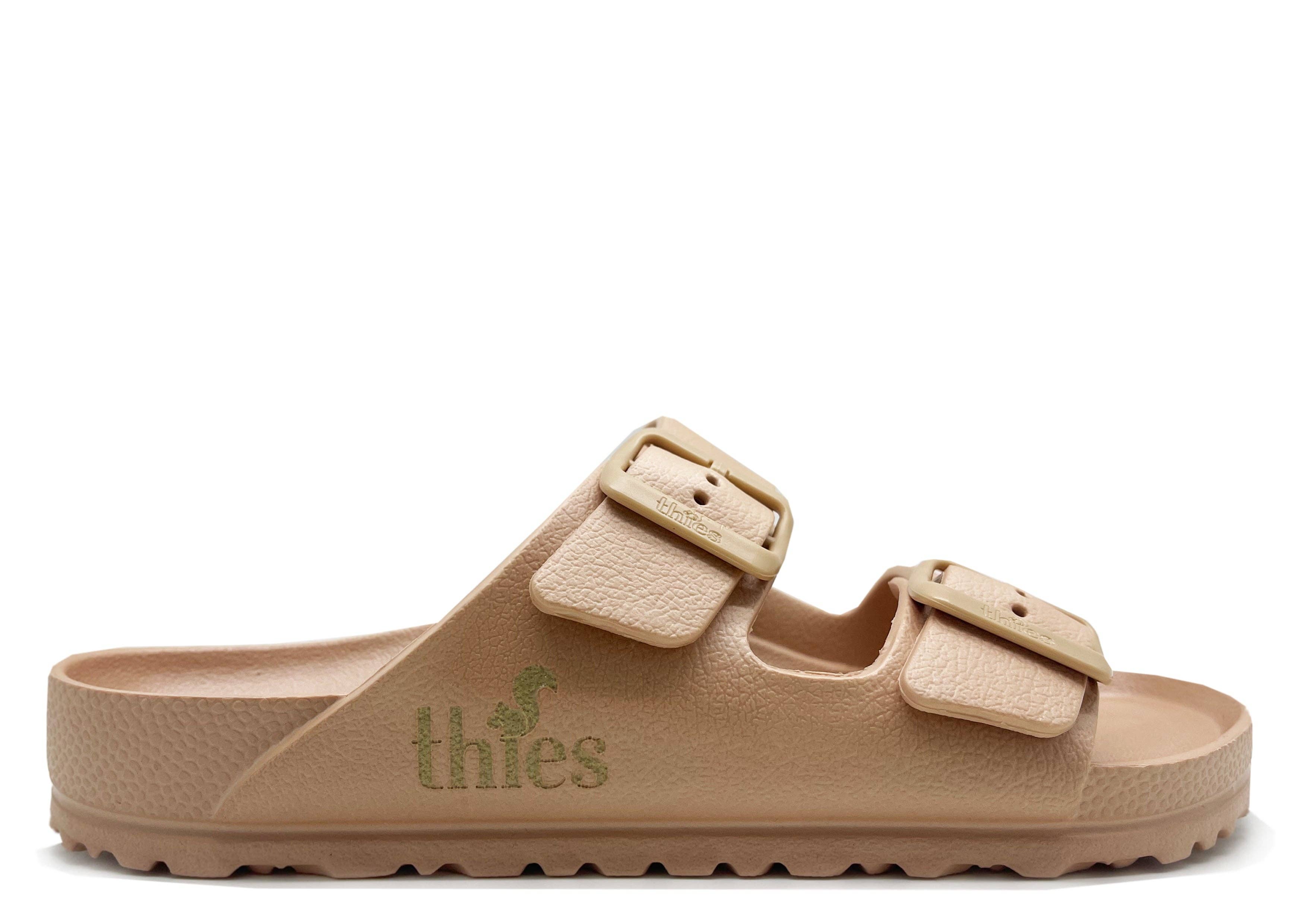 Thies 1856 ® Ecofoam vegane Sandale in Bronze