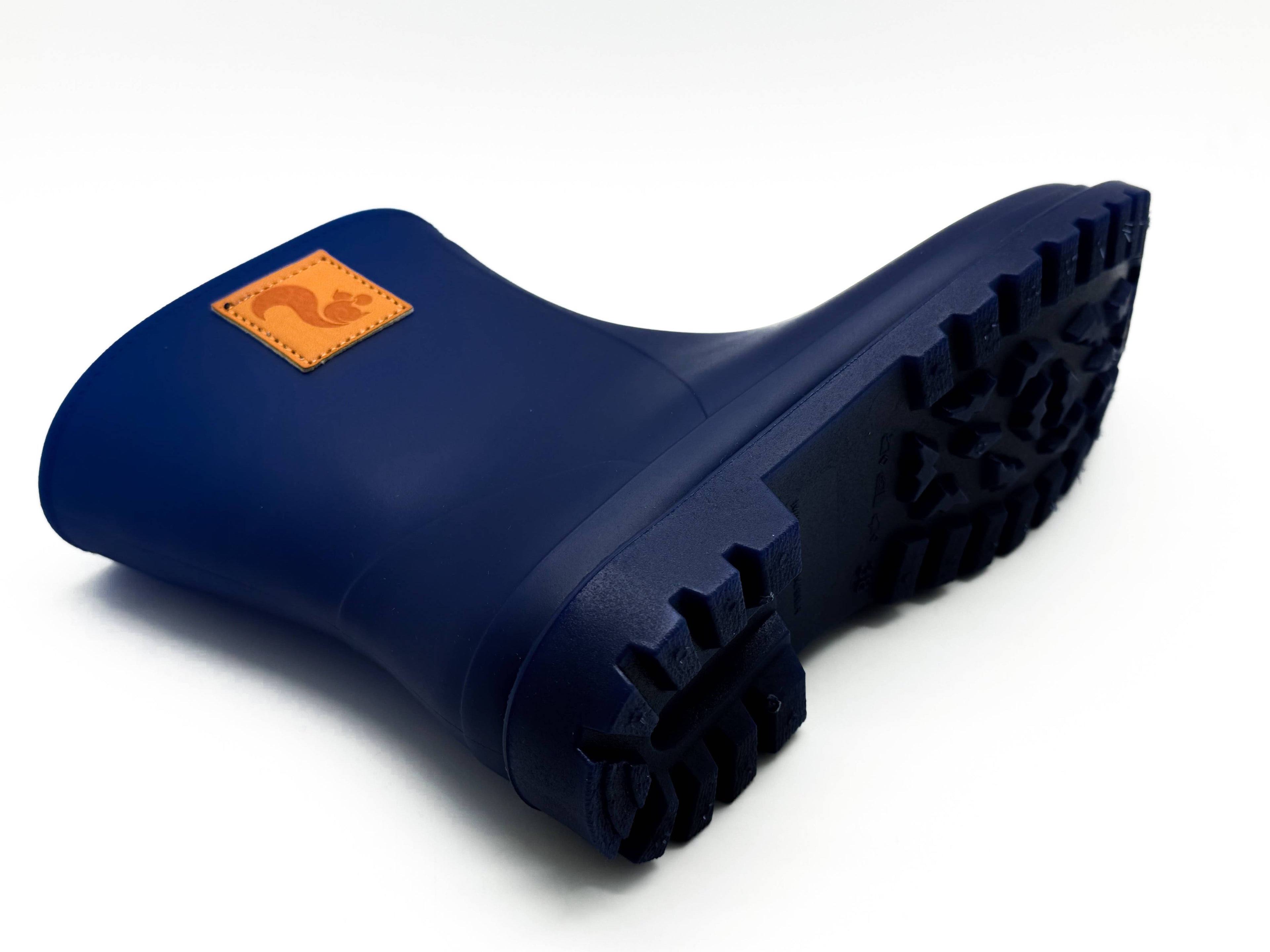 Thies ® Bio-Regenstiefel dunkelblau vegan | 100 % wasserdichter, biologisch abbaubarer Regenstiefel