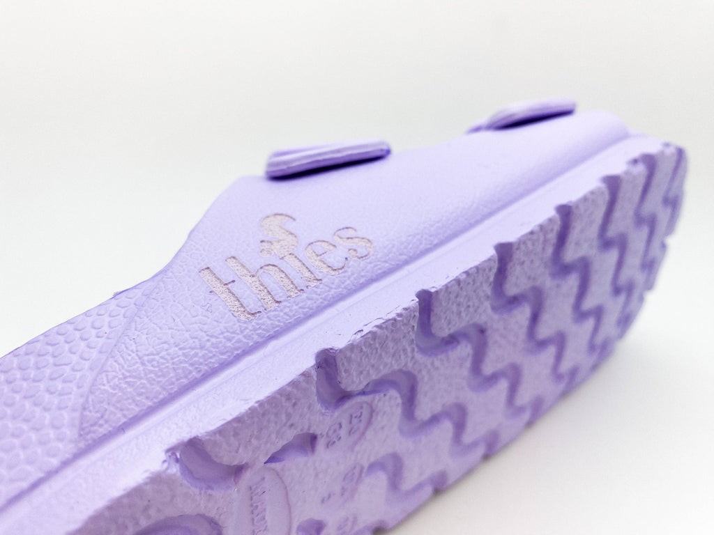 Thies 1856 ® Ecofoam Sandale vegan lavendel