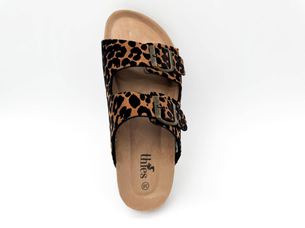 Thies 1856 ® Rec Leo Sandale vegan dunkel leo