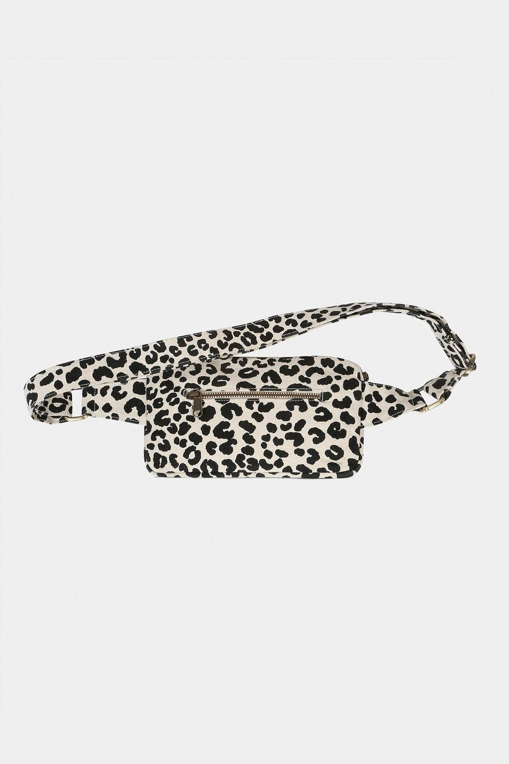 Harry Gürteltasche Leopardenmuster Ecru