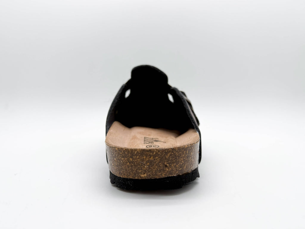 Thies 1856 ® Eco Bio Leo Belt Clog vegan Mocca Leo