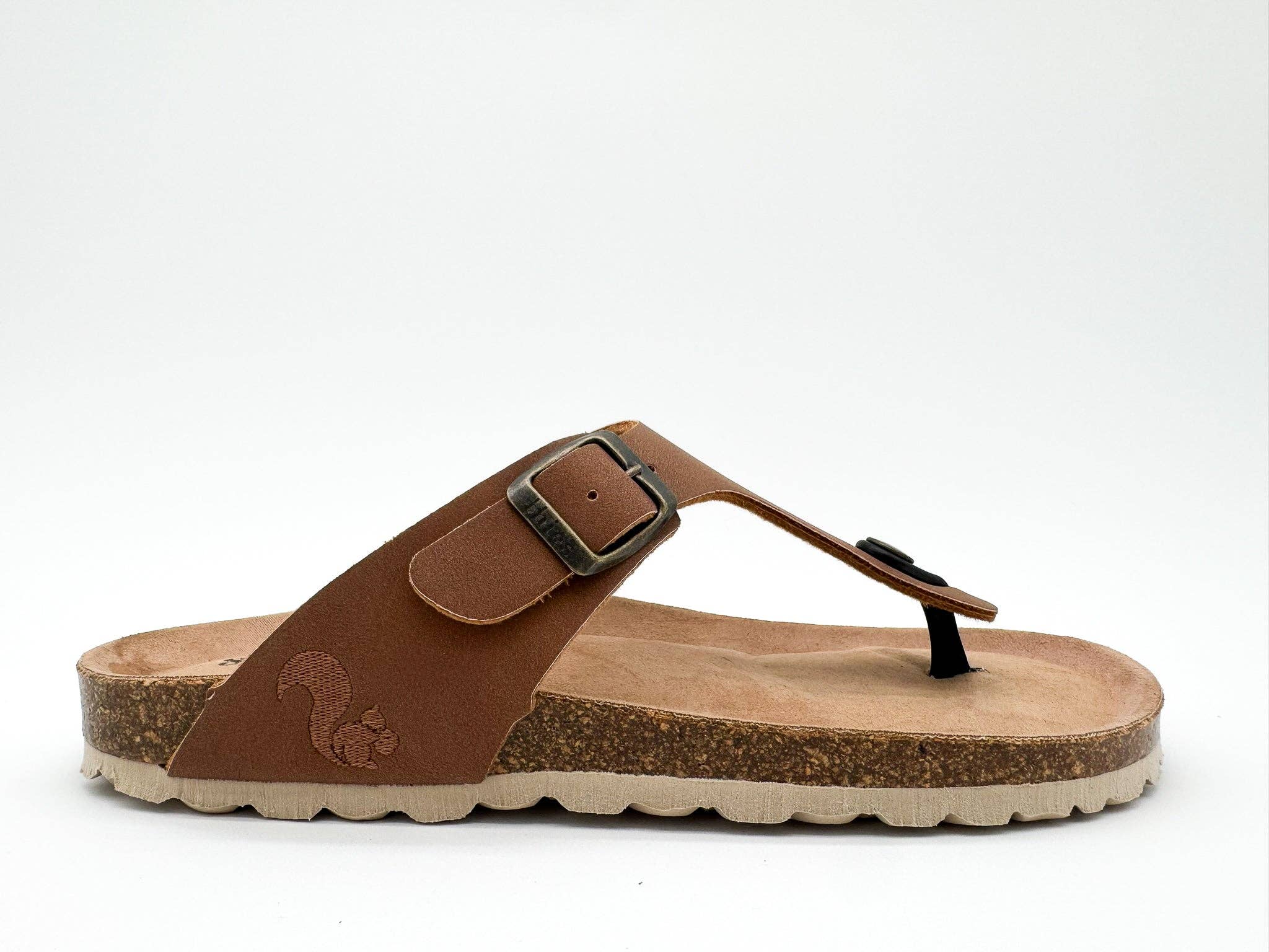 Thies 1856 ® Eco Bio Zehentrenner vegan Zimt