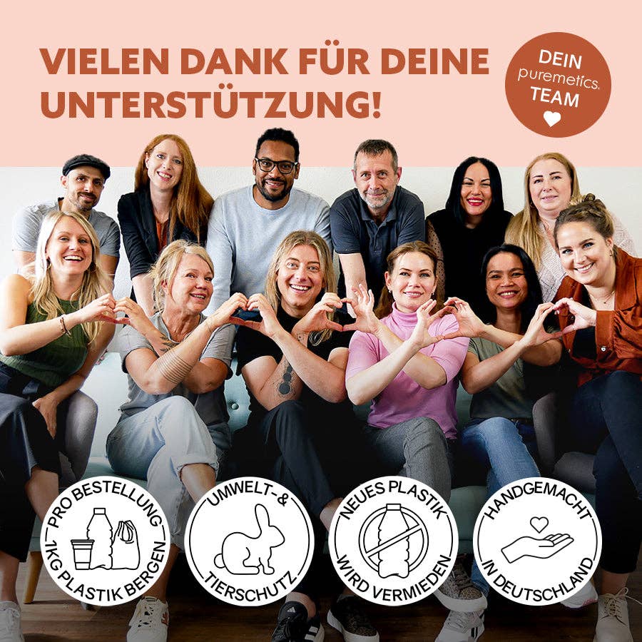 puremetics Mandelmilch – Nachhaltiges Duschgel intensiv pflegend