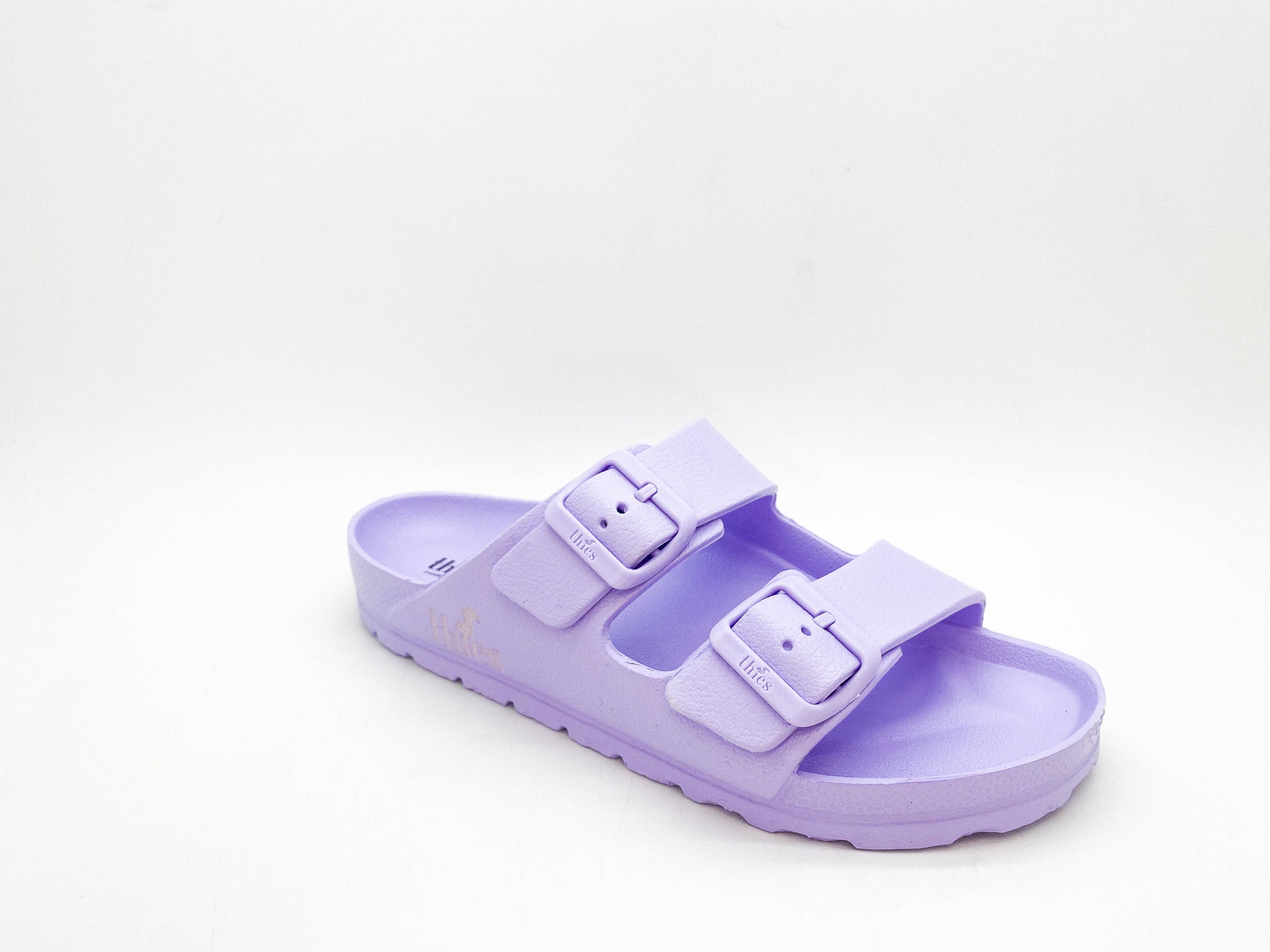 Thies 1856 ® Ecofoam Sandale vegan lavendel