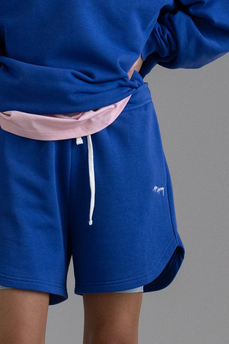 Boxing Sweat Shorts Royal Blue