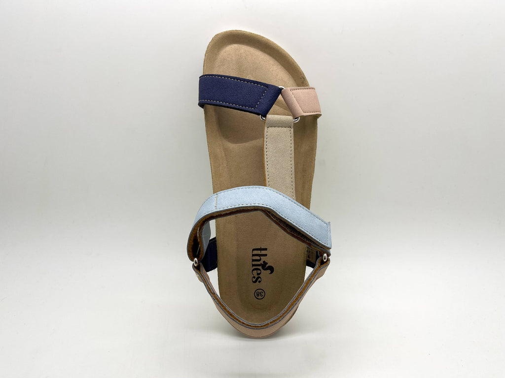 Thies 1856 ® Eco Bio Trek vegane Multi Ocean Sandalen