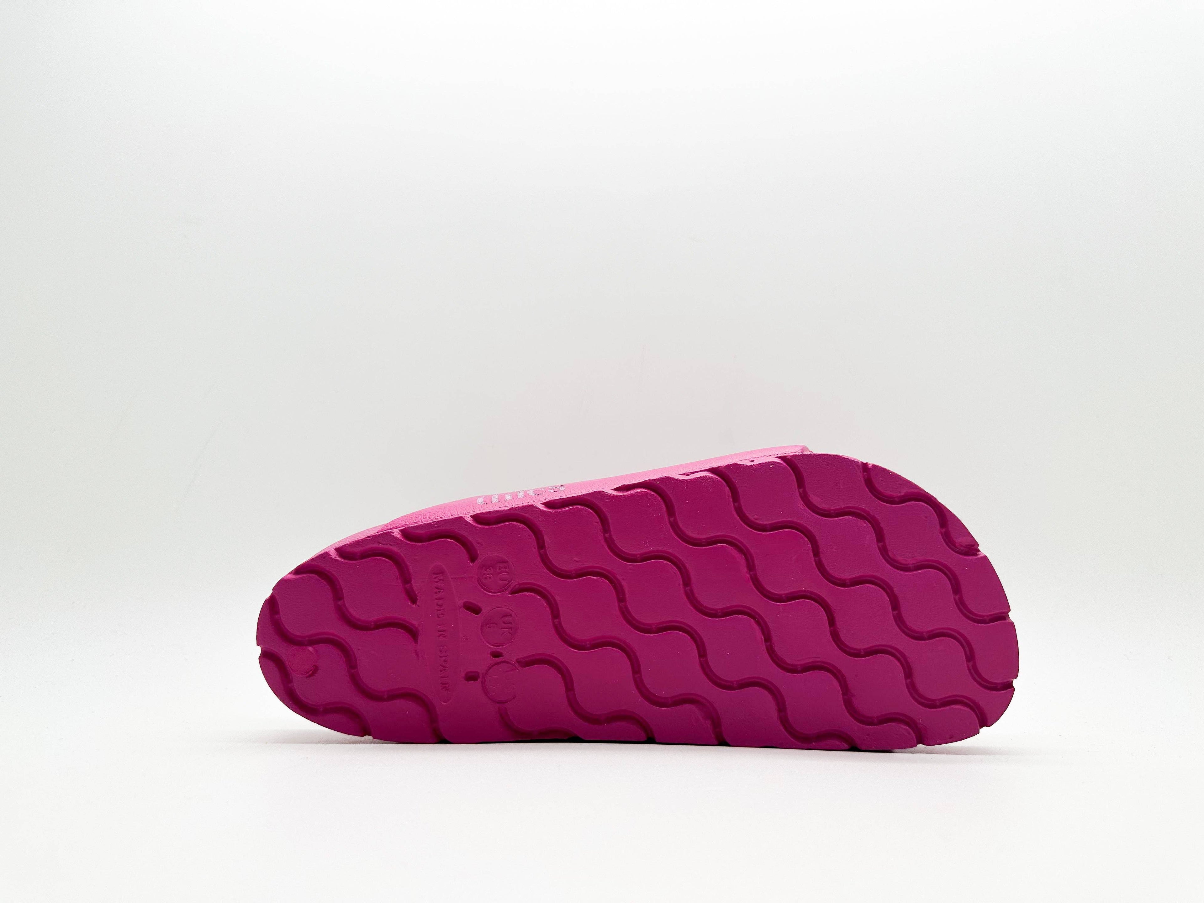 Thies 1856 ® Ecofoam vegane Sandale in orchidee-pink