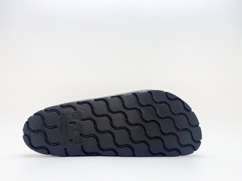Thies 1856 ® Ecofoam vegane Sandale in Schwarz
