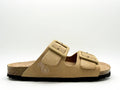 Thies 1856 ® Eco Bio bezogene Sandale vegan Haselnuss