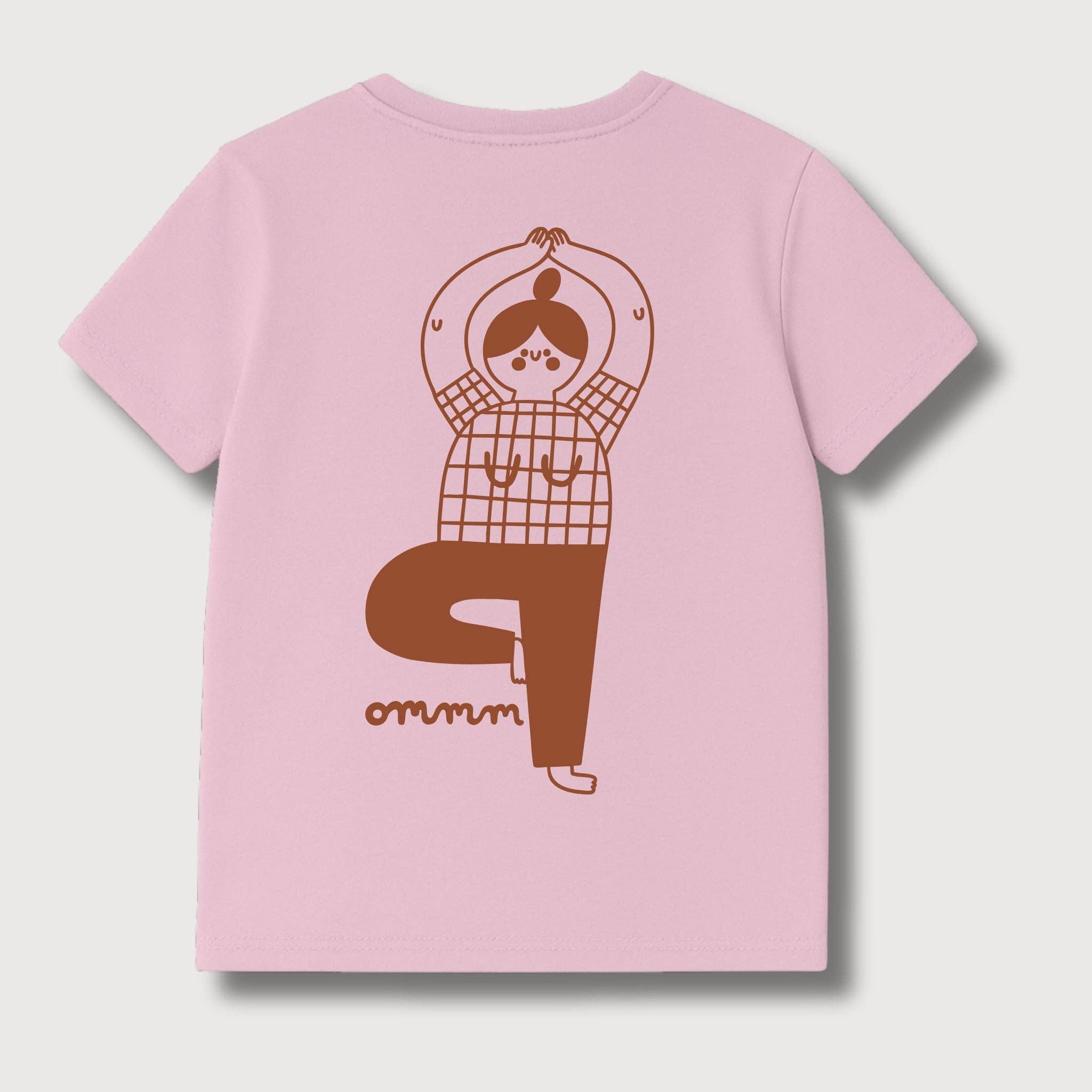 PRE ORDER - BIG YOGA AUF ROSA - BOXY T-SHIRT