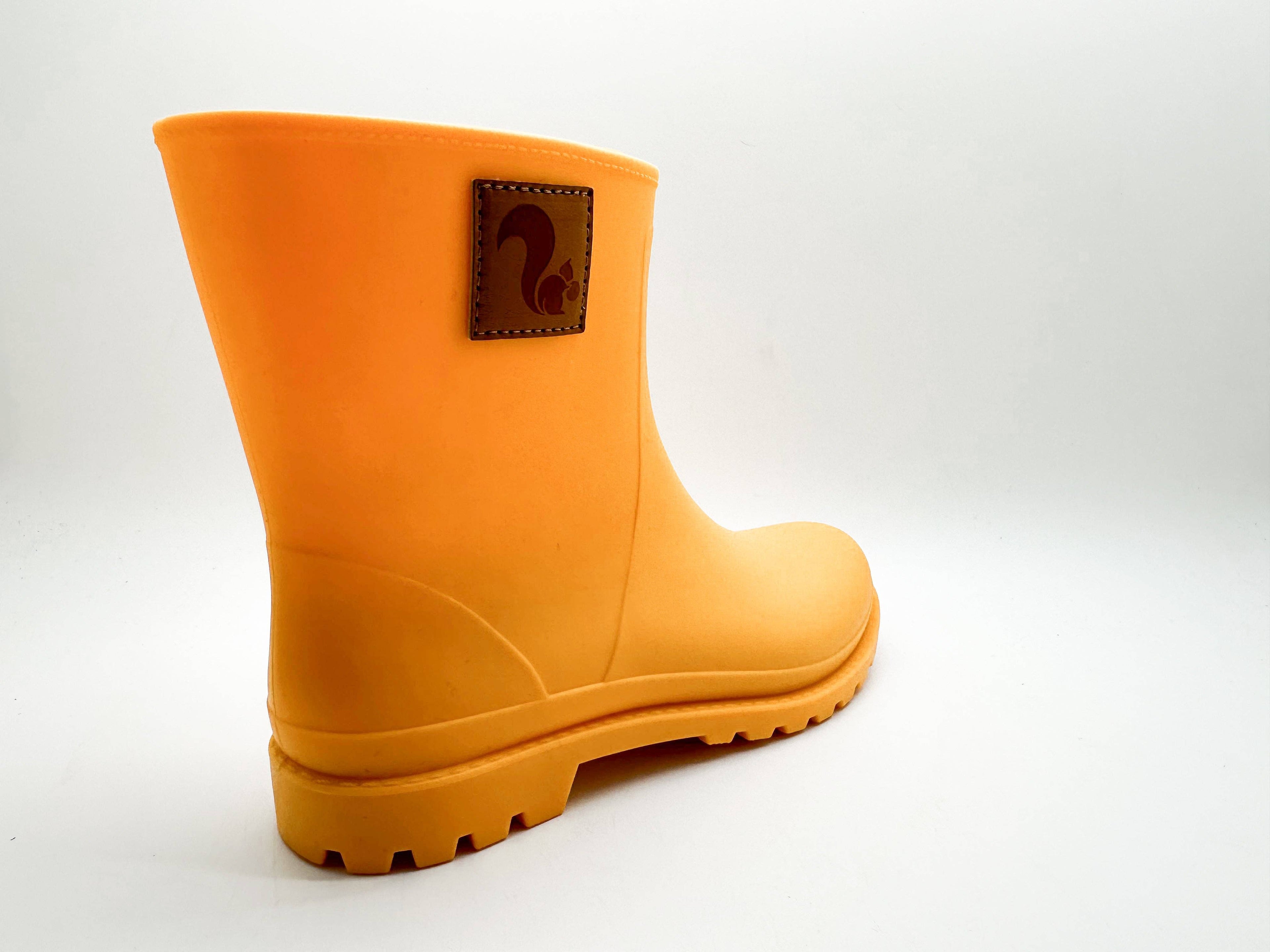 Thies® Bio-Regenstiefel Orange Juice vegan | 100 % wasserdichte, biologisch abbaubare Regenstiefel