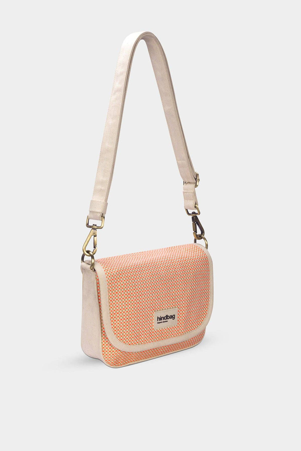 Tasche Margault Geflecht Koralle