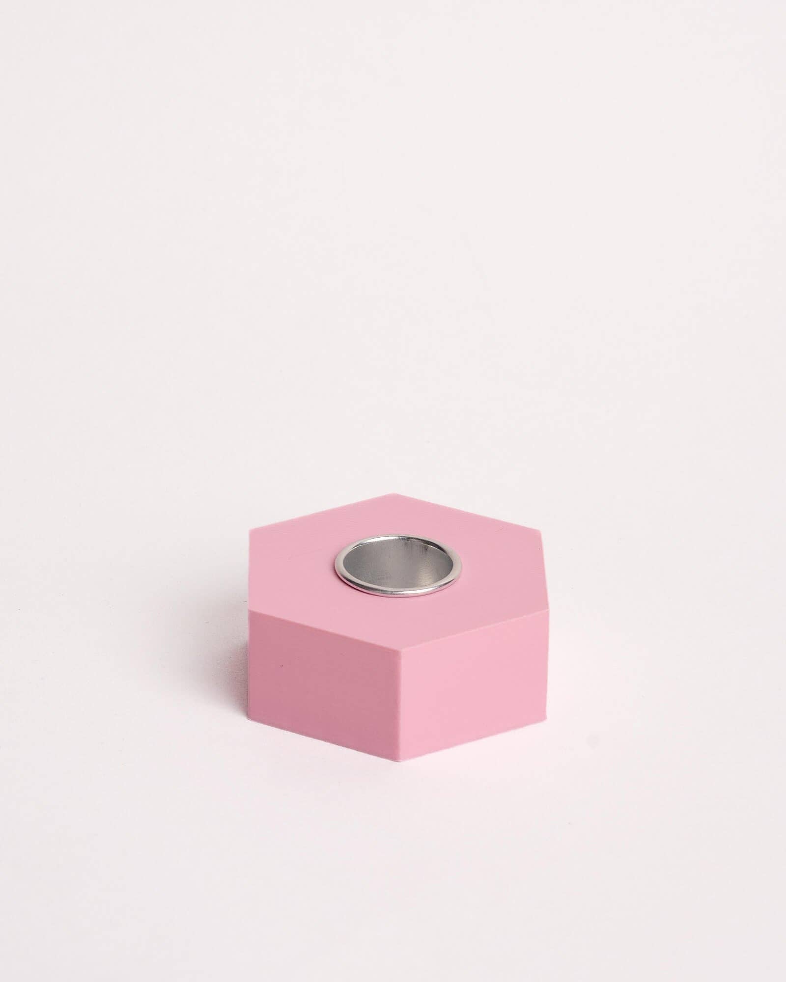 ANIS BASE Kerzenhalter – Farbe rosa | VomKaff