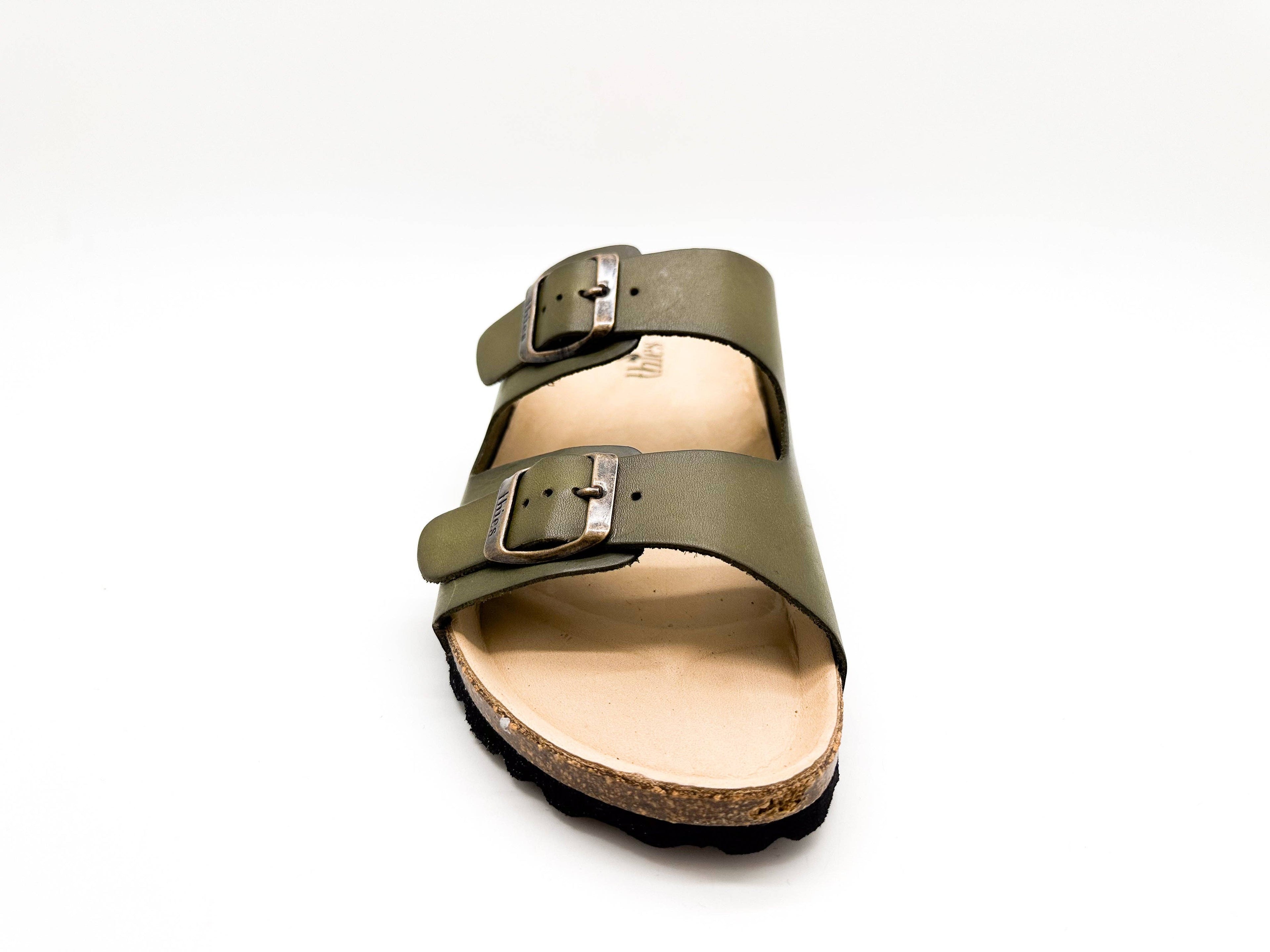 Thies 1856 ® Eco-Ledersandale Avocado