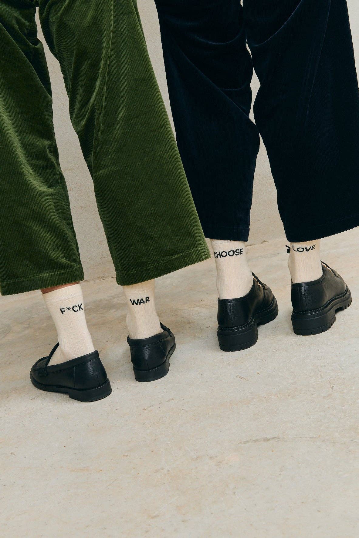 Wähle Liebe Socken