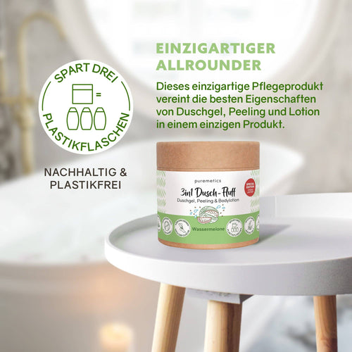 3in1 Dusch-Fluff 'Wassermelone'