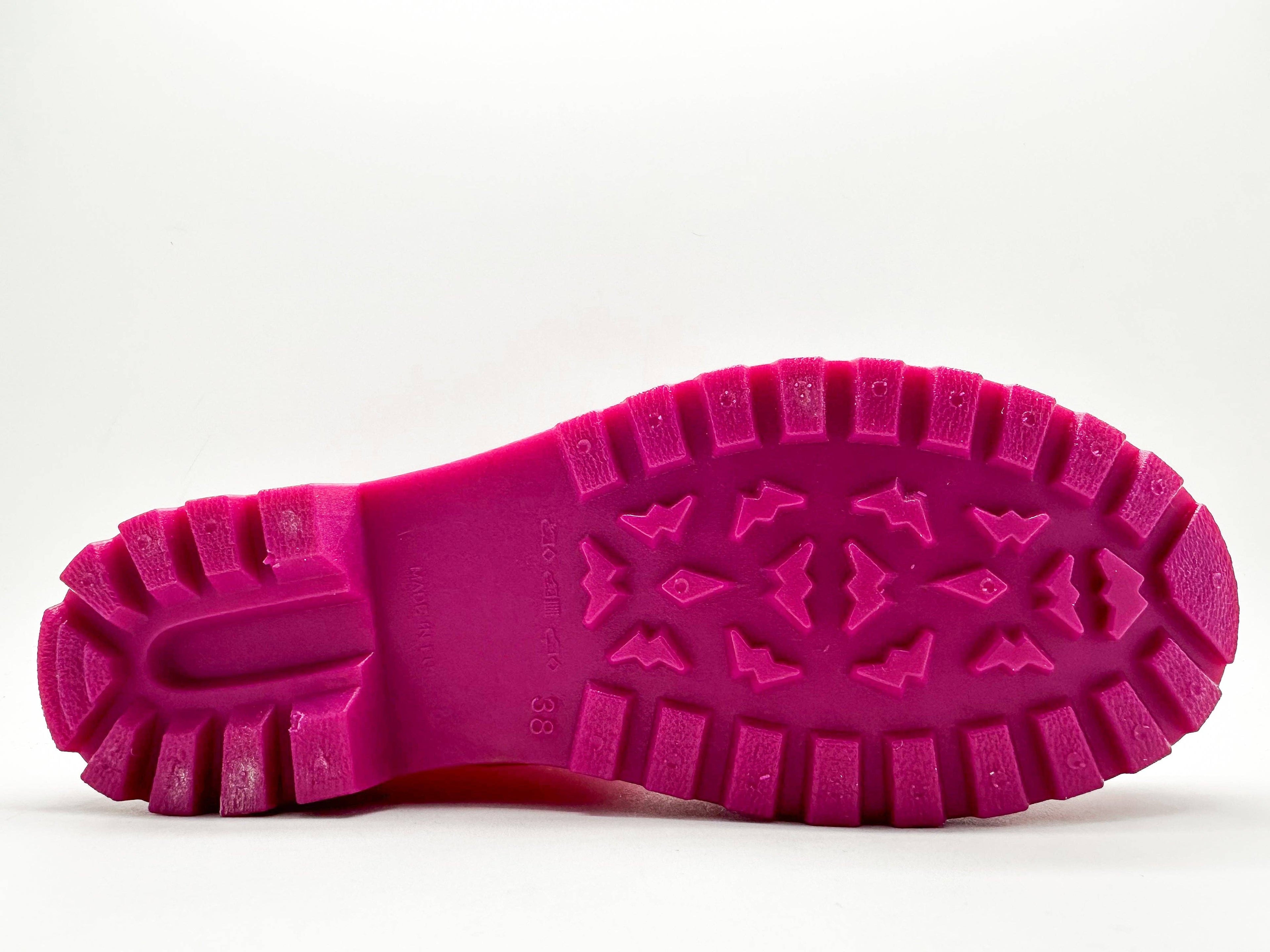 Thies ® Bio-Regenstiefel orchid pink vegan | 100 % wasserdichte, biologisch abbaubare Regenstiefel