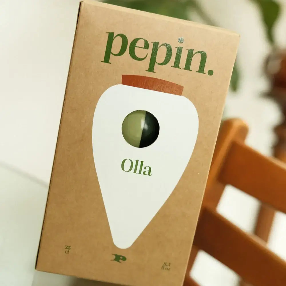 Olla - Gestreift grün & grün