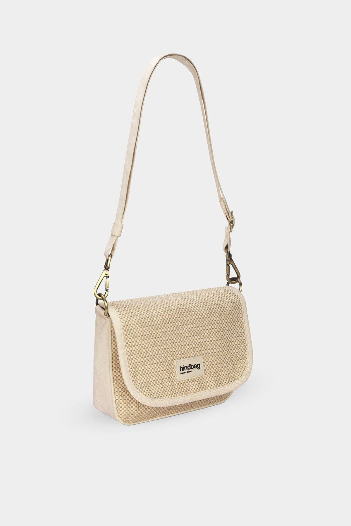 Margault geflochtene Tasche Nude