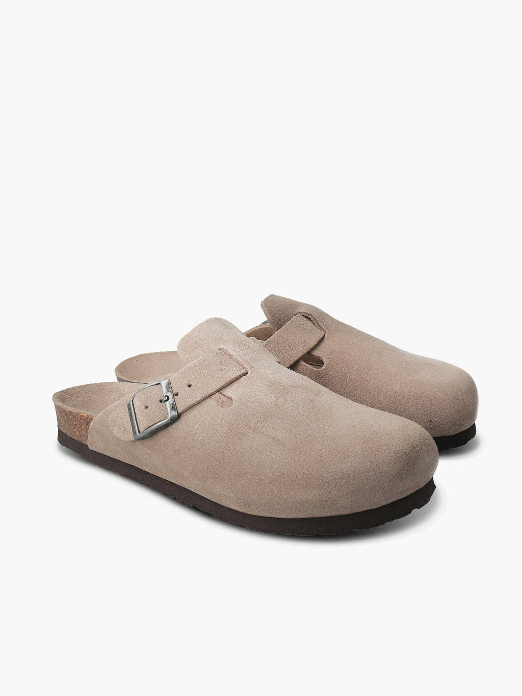 RIVA VELOUR TAUPE Unisex Clogs