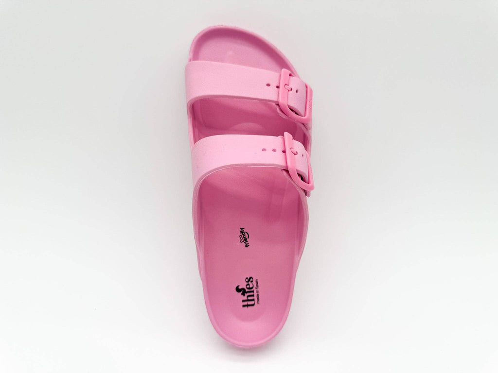 Thies 1856 ® Ecofoam vegane Sandale Flamingo