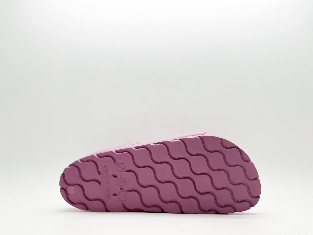 Thies 1856 ® Ecofoam vegane Sandale in Malve