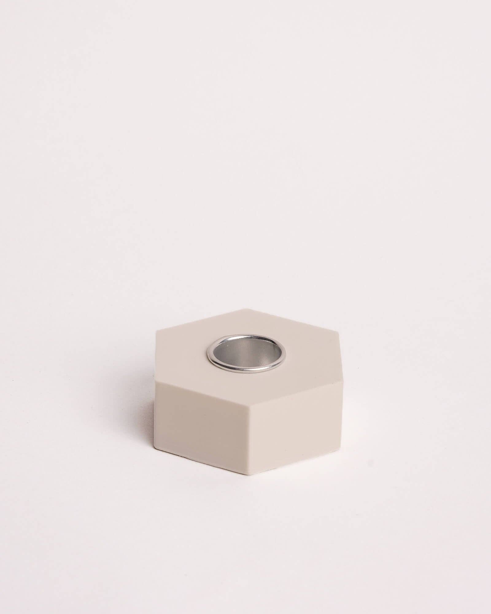 ANIS BASE Kerzenhalter – Farbe Stone | VomKaff