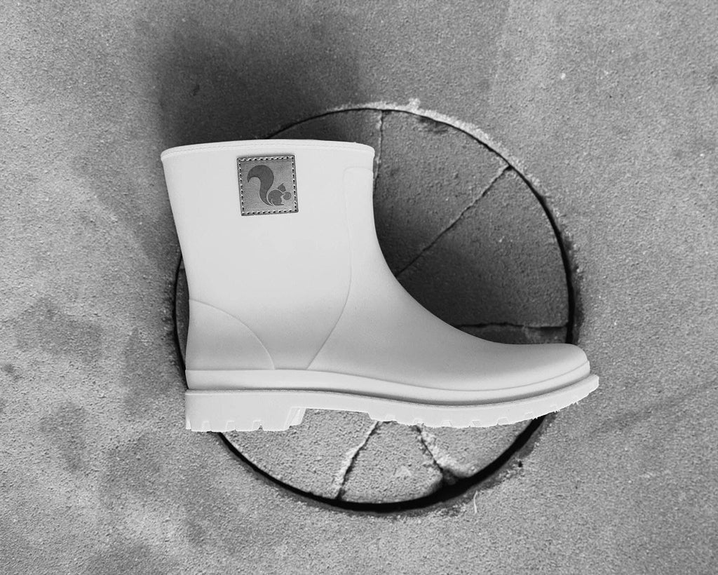 Thies ® Bio Regenstiefel Limette vegan | 100% wasserdichte biologisch abbaubare Regenstiefel