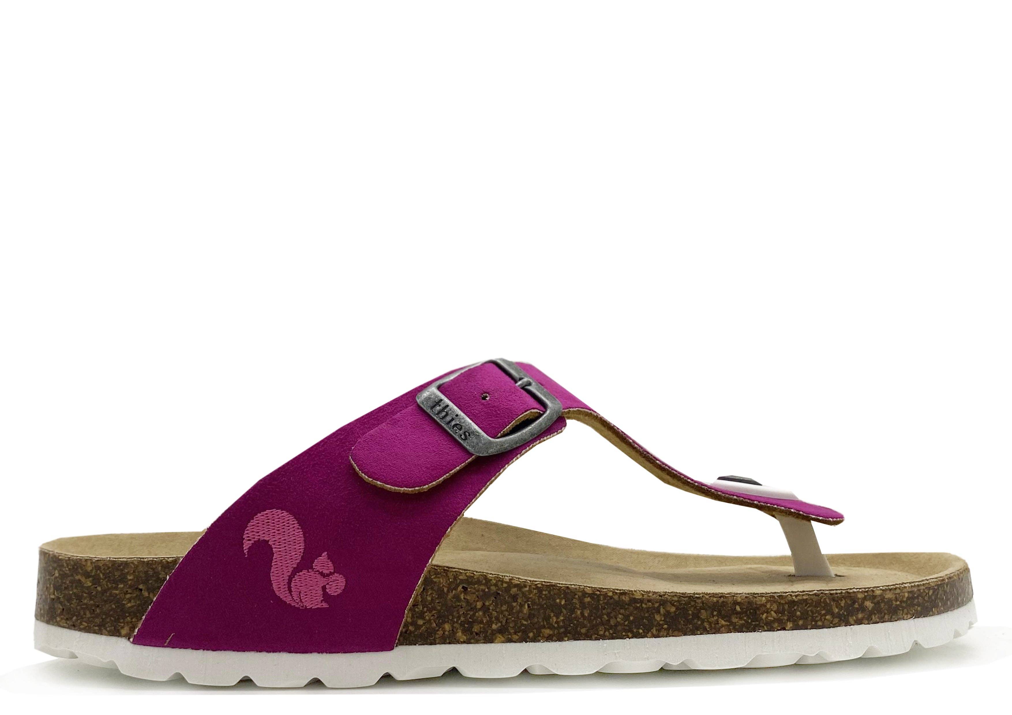 Thies 1856 ® Rec Bio Zehentrenner vegan orchid pink
