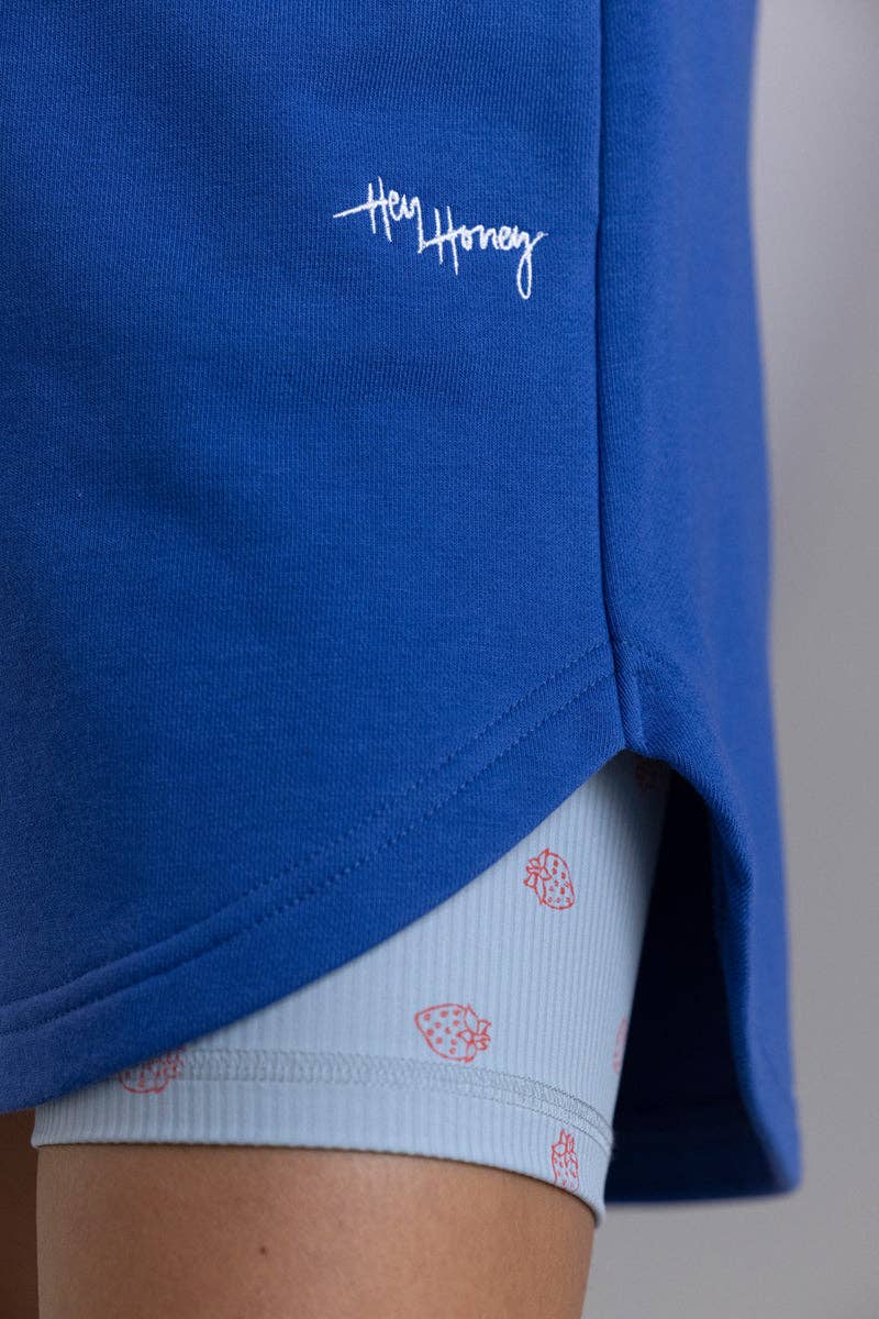Boxing Sweat Shorts Royal Blue