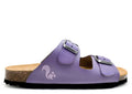Thies 1856 ® Eco-Leder-Sandale Lavendel