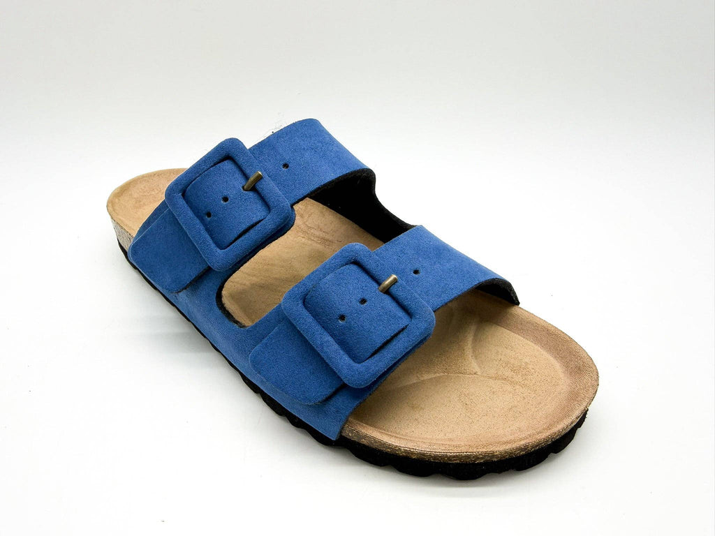 Thies 1856 ® Eco Bio Covered Sandale vegan Saphirblau